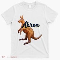 Akron Kangaroo Fun Retro Zips T-Shirt thumb 0