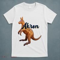 Akron Kangaroo Fun Retro Zips T-Shirt thumb 5