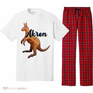 Akron Kangaroo Fun Retro Zips Pajama Set