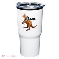 Akron Kangaroo Fun Retro Zips Tumbler thumb 0