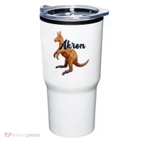 Akron Kangaroo Fun Retro Zips Tumbler thumb 0