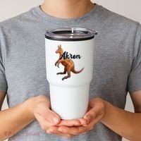 Akron Kangaroo Fun Retro Zips Tumbler thumb 2