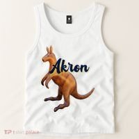 Akron Kangaroo Fun Retro Zips Tank Top thumb 2