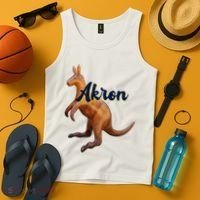 Akron Kangaroo Fun Retro Zips Tank Top thumb 4