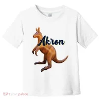 Akron Kangaroo Fun Retro Zips Toddler T-Shirt thumb 0