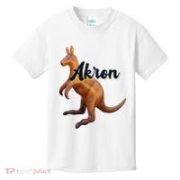 Akron Kangaroo Fun Retro Zips Kids T-Shirt thumb 0