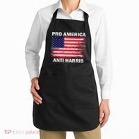 Anti Kamala Harris Pro America Flag Kamala Harris Gift Apron thumb 2