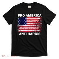 Anti Kamala Harris Pro America Flag Kamala Harris Gift T-Shirt thumb 0
