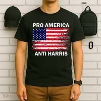Anti Kamala Harris Pro America Flag Kamala Harris Gift T-Shirt thumb 6
