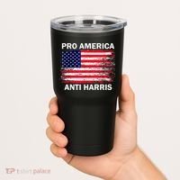 Anti Kamala Harris Pro America Flag Kamala Harris Gift Tumbler thumb 2