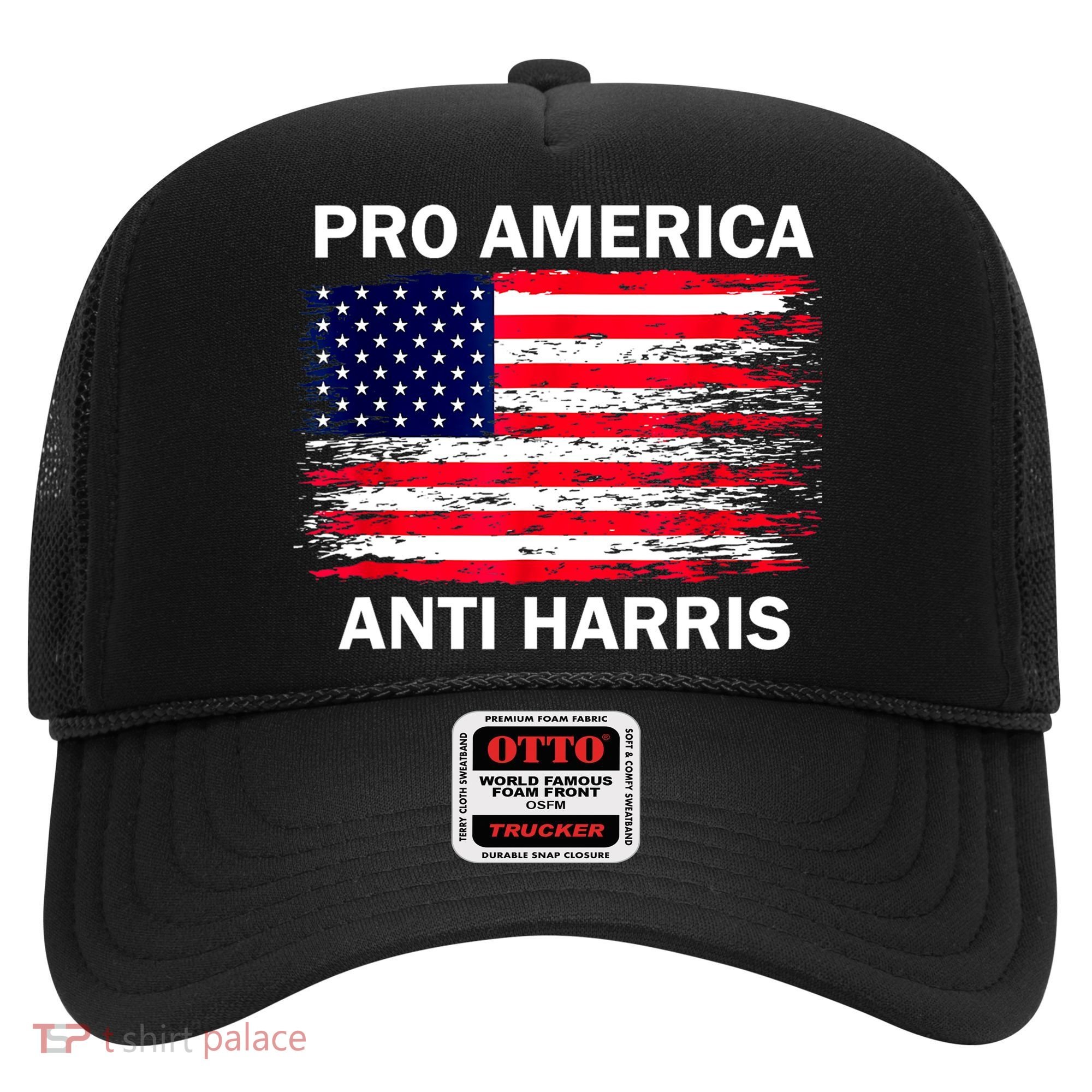 Anti Kamala Harris Pro America Flag Kamala Harris Gift Hat