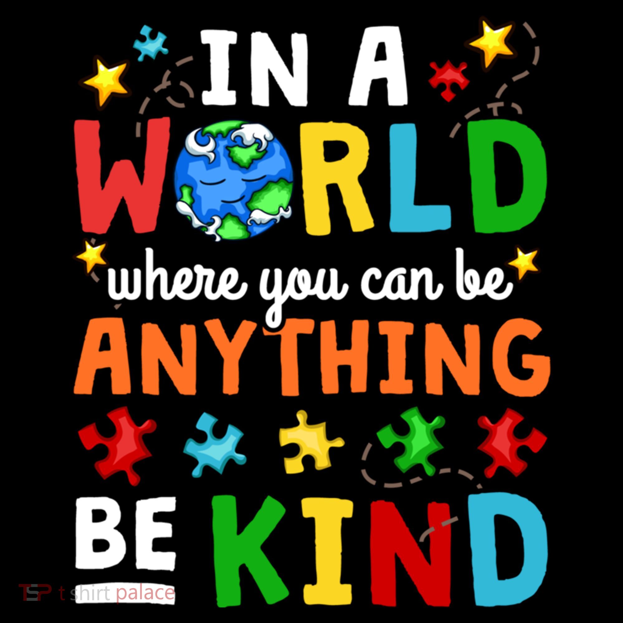 Autism Kindness Inspirational Be Kind Awareness Cute Gift Coffee Mug