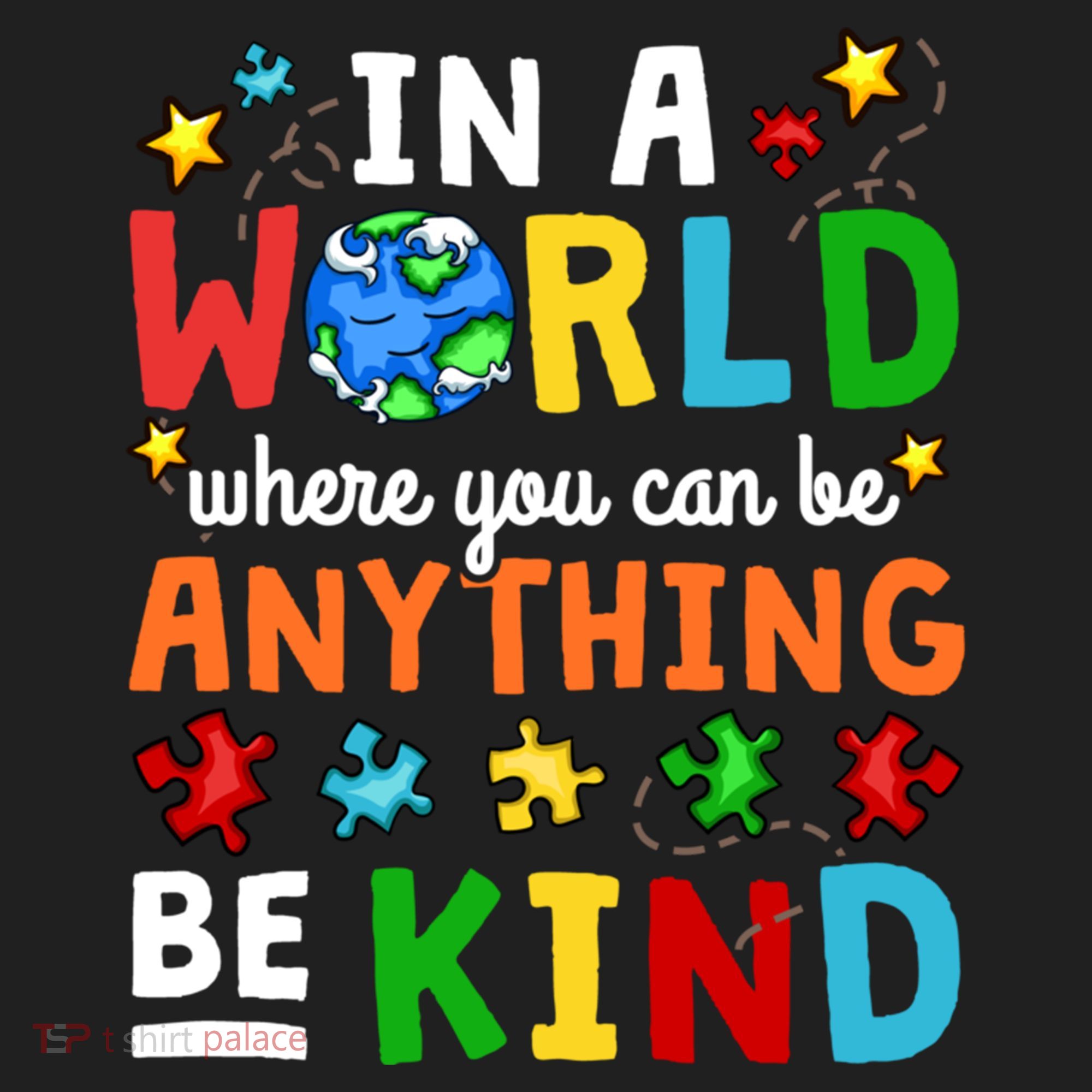 Autism Kindness Inspirational Be Kind Awareness Cute Gift Hat