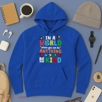 Autism Kindness Inspirational Be Kind Awareness Cute Gift Hoodie thumb 3