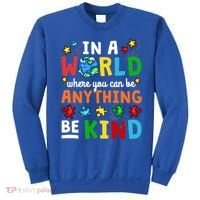 Autism Kindness Inspirational Be Kind Awareness Cute Gift Sweatshirt thumb 0