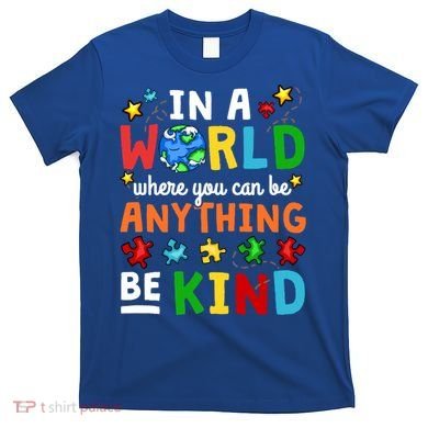 Autism Kindness Inspirational Be Kind Awareness Cute Gift T-Shirt