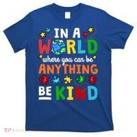 Autism Kindness Inspirational Be Kind Awareness Cute Gift T-Shirt thumb 0
