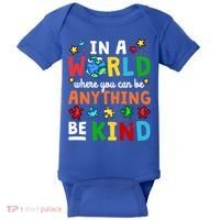 Autism Kindness Inspirational Be Kind Awareness Cute Gift Baby Bodysuit thumb 0