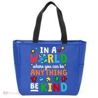 Autism Kindness Inspirational Be Kind Awareness Cute Gift Tote Bag thumb 0