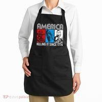 America Killing It Since 1776 Horror The Red White And Blue Apron thumb 2