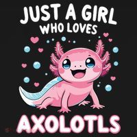 Axolotl Kawaii Just A Girl Who Loves Axolotls Women's Tank Top thumb 5
