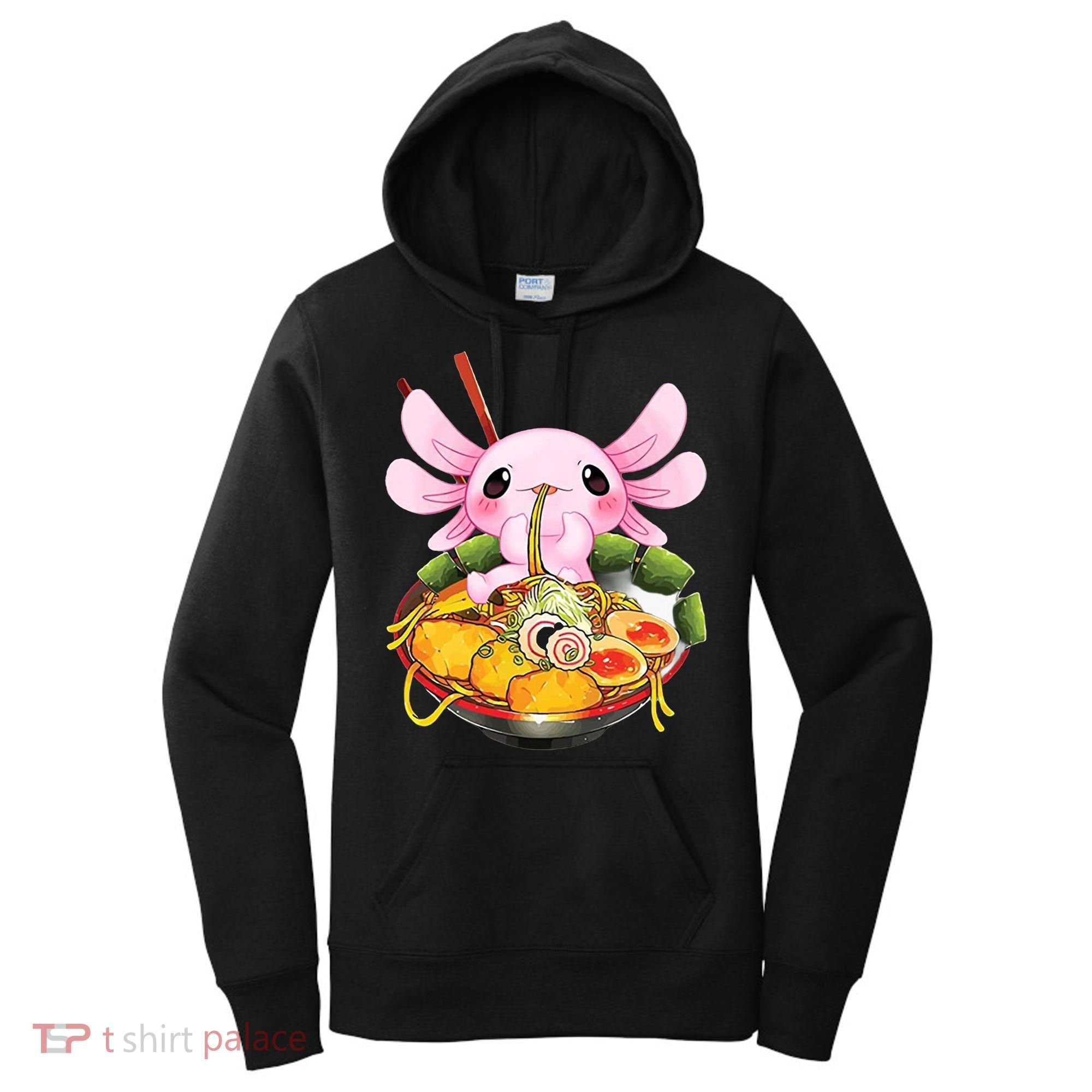 Axolotl Kawaii Japanese Food Women's Hoodie