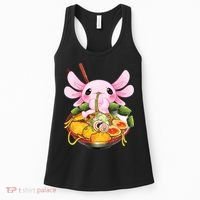 Axolotl Kawaii Japanese Food Women's Tank Top thumb 0