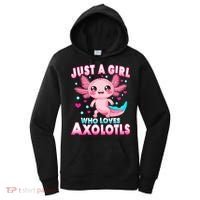 Axolotl Kawaii  Just A Girl Who Loves Axolotls Women's Hoodie thumb 0