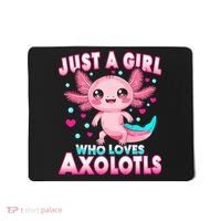 Axolotl Kawaii  Just A Girl Who Loves Axolotls Mousepad thumb 0