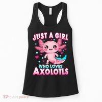 Axolotl Kawaii  Just A Girl Who Loves Axolotls Women's Tank Top thumb 0