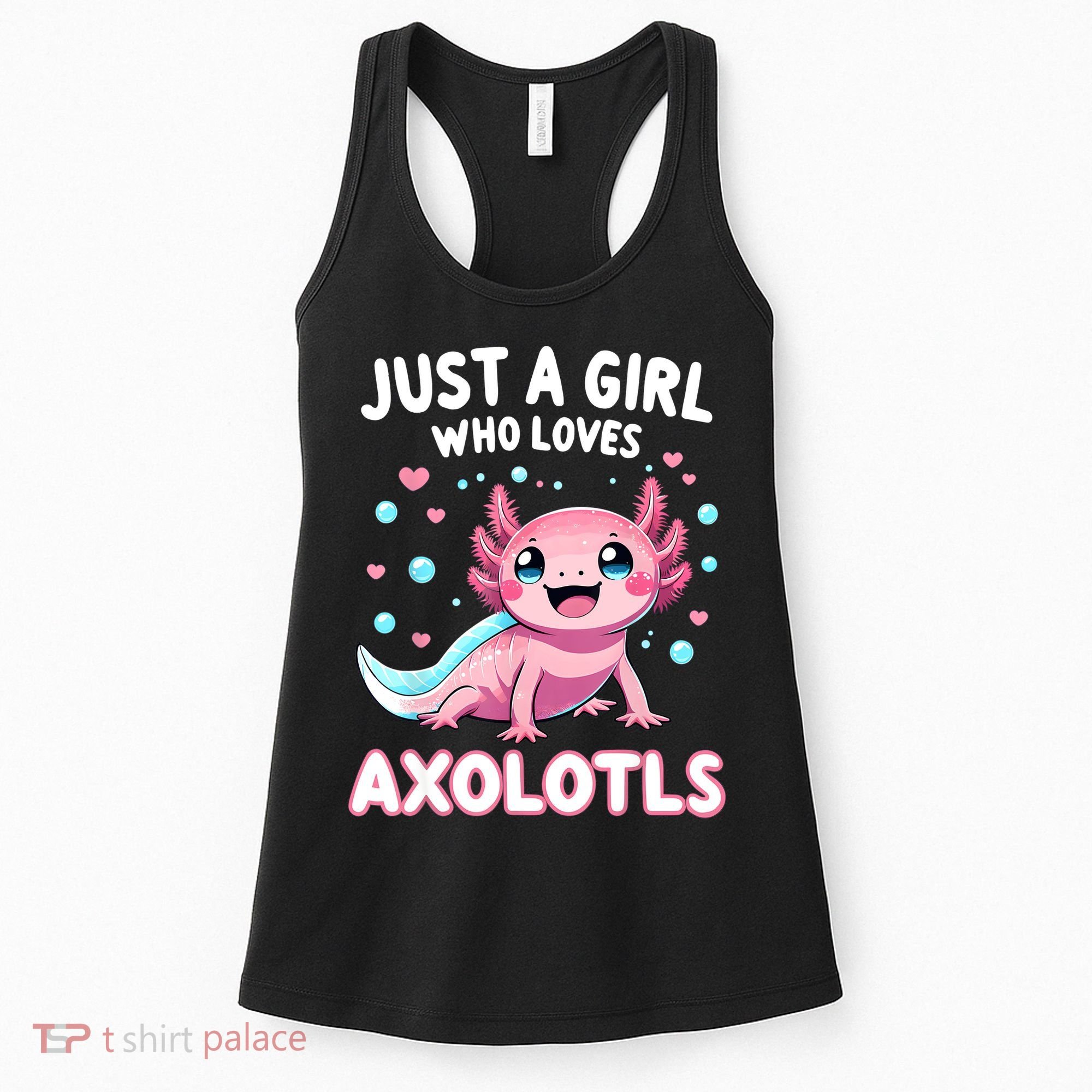 Axolotl Kawaii Just A Girl Who Loves Axolotls Women's Tank Top