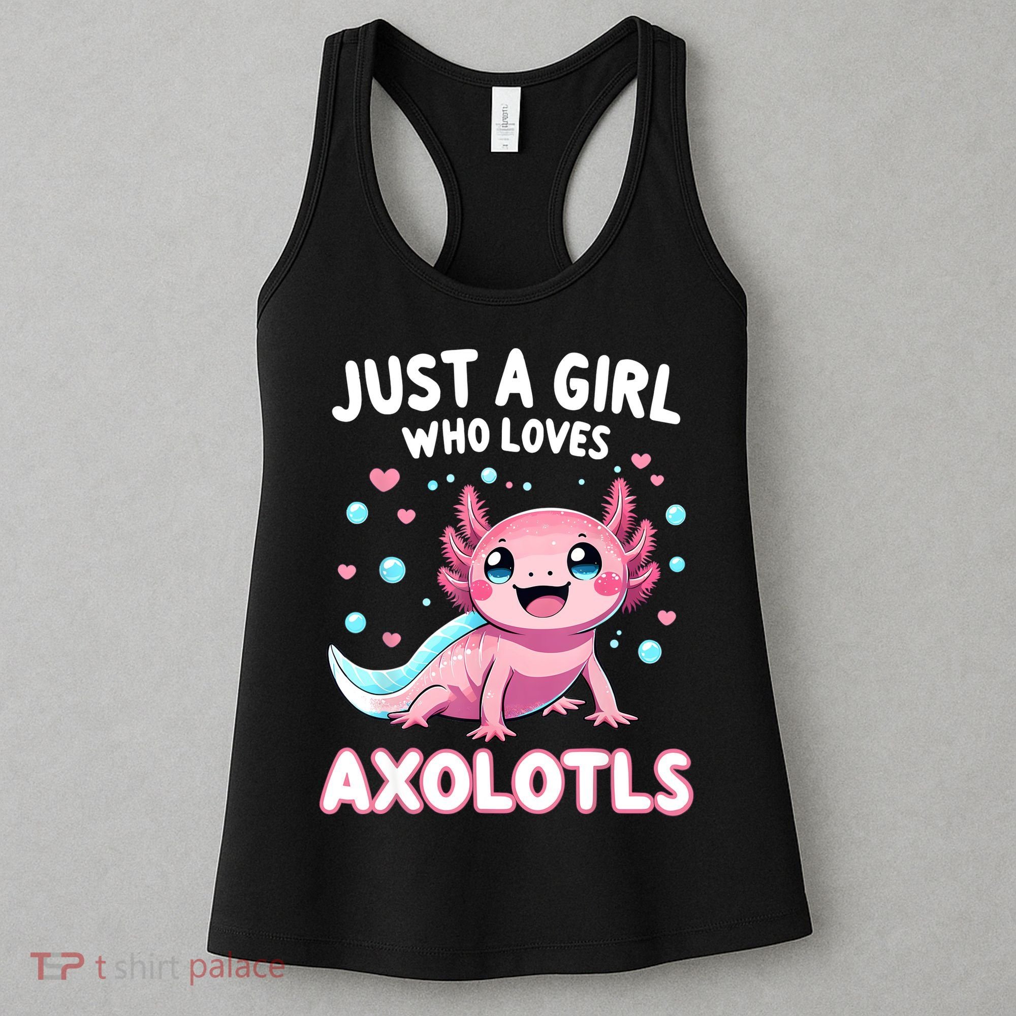 Axolotl Kawaii Just A Girl Who Loves Axolotls Women's Tank Top