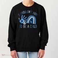 All KidsMatter Pinwheel Child Abuse Prevention Awareness Women's Sweatshirt thumb 0