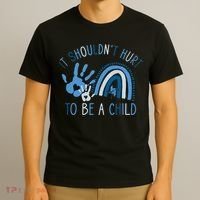 All KidsMatter Pinwheel Child Abuse Prevention Awareness T-Shirt thumb 3