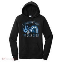 All KidsMatter Pinwheel Child Abuse Prevention Awareness Women's Hoodie thumb 0