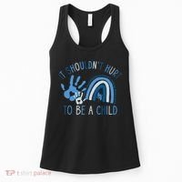 All KidsMatter Pinwheel Child Abuse Prevention Awareness Women's Tank Top thumb 0
