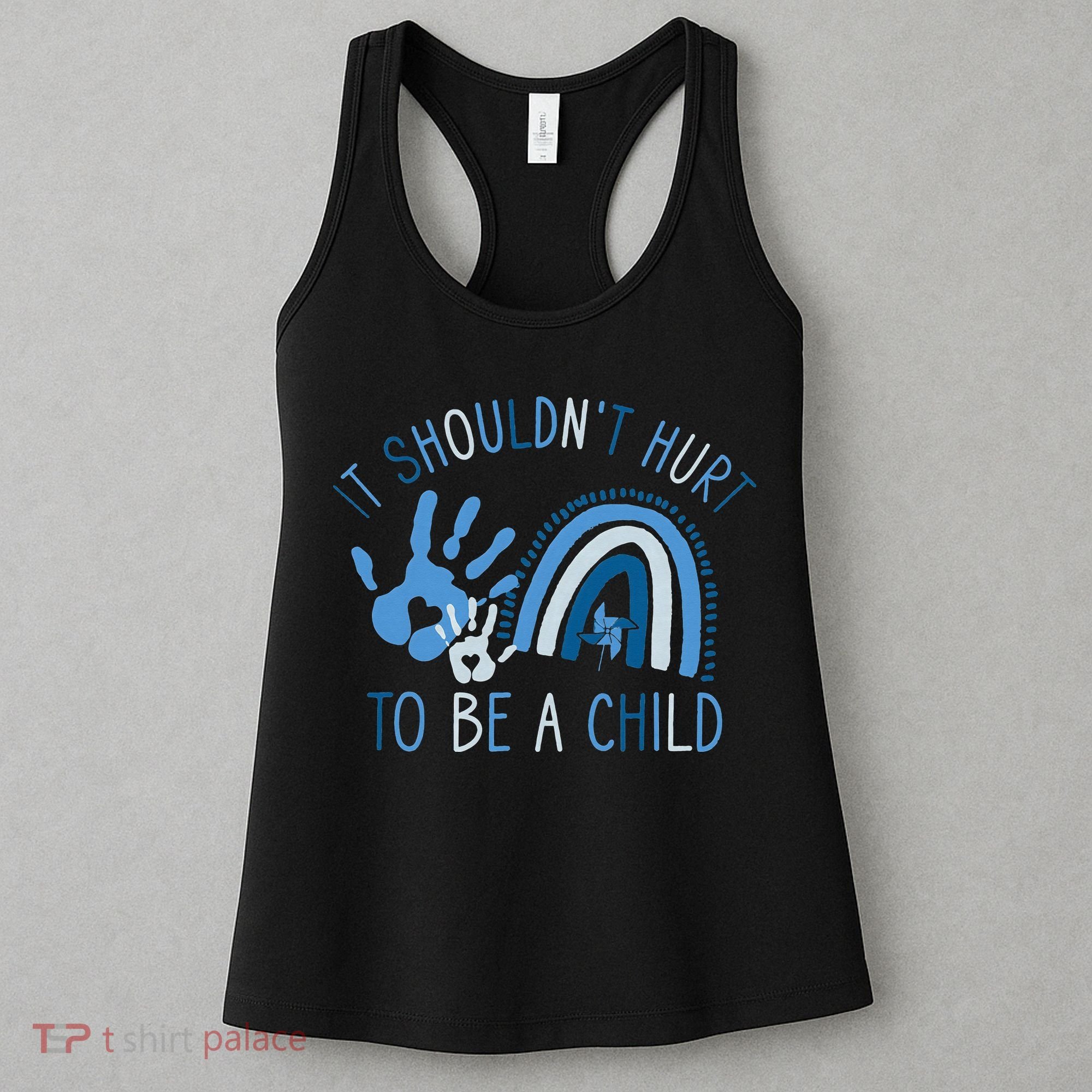 All KidsMatter Pinwheel Child Abuse Prevention Awareness Women's Tank Top
