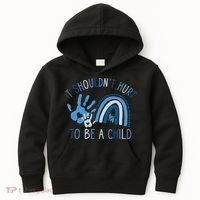 All KidsMatter Pinwheel Child Abuse Prevention Awareness Kids Hoodie thumb 0