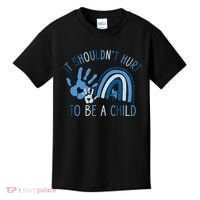 All KidsMatter Pinwheel Child Abuse Prevention Awareness Kids T-Shirt thumb 0