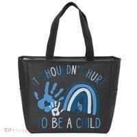 All KidsMatter Pinwheel Child Abuse Prevention Awareness Tote Bag thumb 0