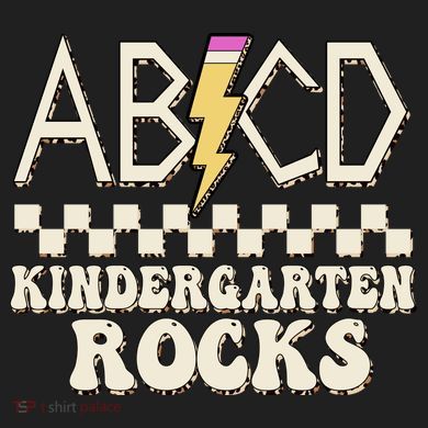 ABCD Kindergarten Rocks Comfort Colors T-Shirt