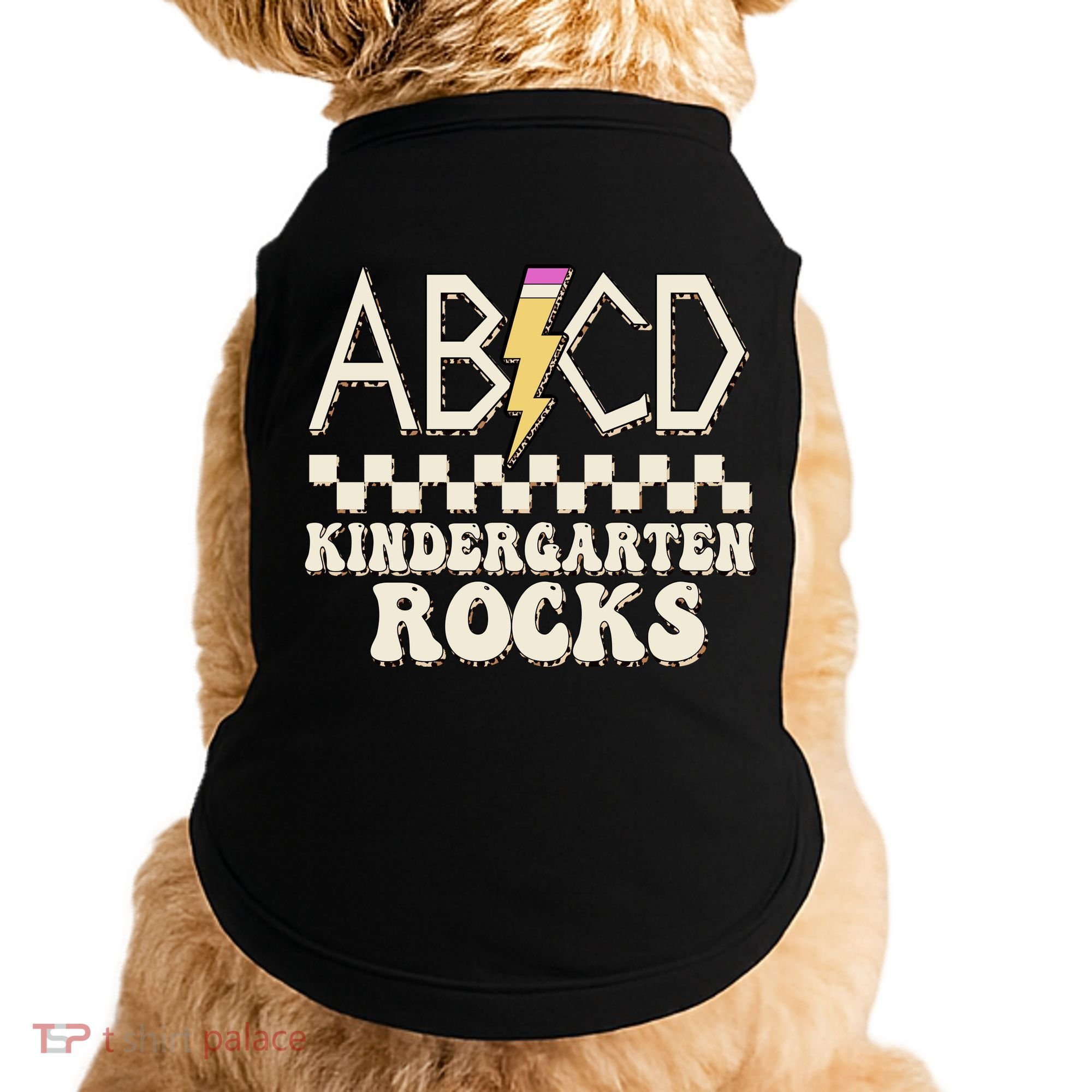 ABCD Kindergarten Rocks Doggie Tank