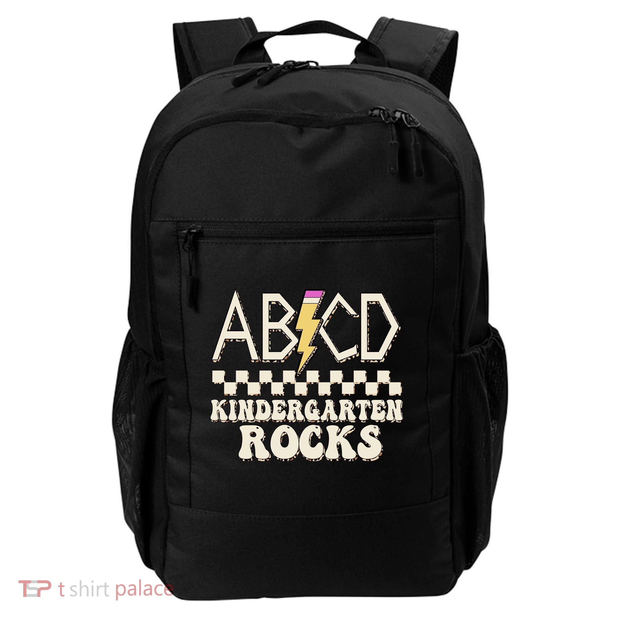 ABCD Kindergarten Rocks Backpack