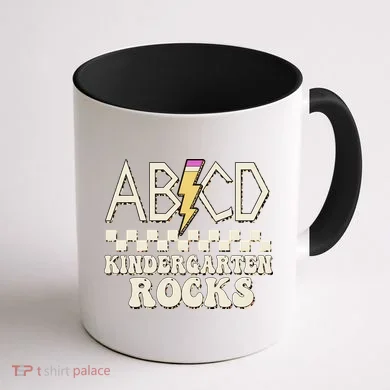 ABCD Kindergarten Rocks Coffee Mug back