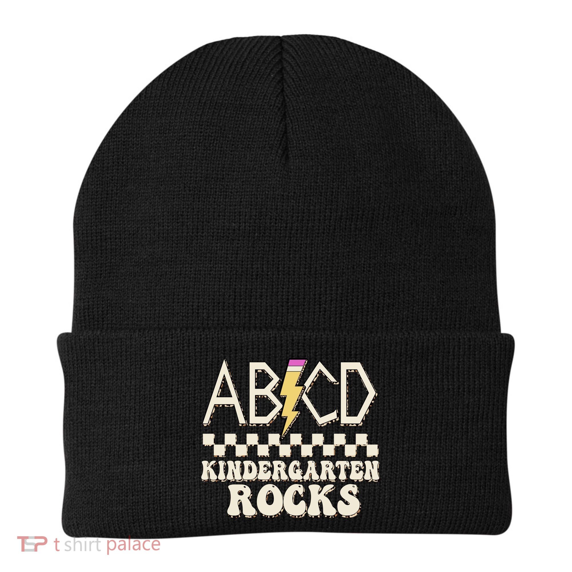 ABCD Kindergarten Rocks Beanie