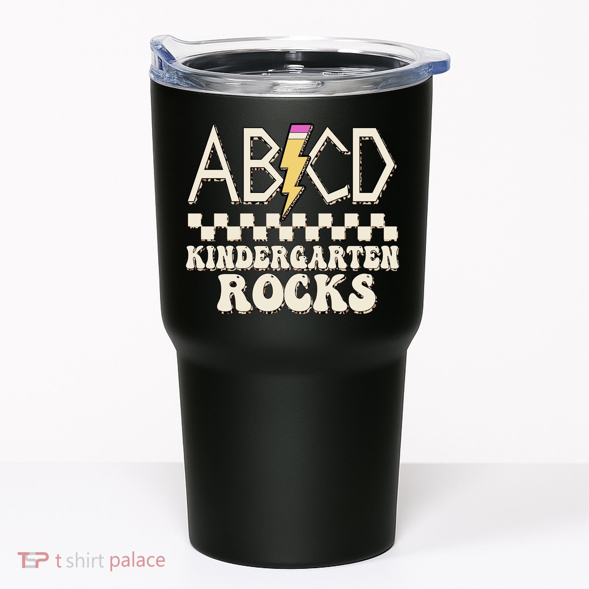 ABCD Kindergarten Rocks Tumbler
