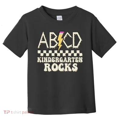 ABCD Kindergarten Rocks Toddler T-Shirt