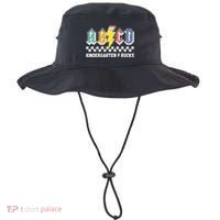 Abcd Kindergarten Rocks Pencil Lightning Teachers Rock Bucket Hat thumb 0