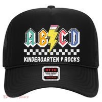 Abcd Kindergarten Rocks Pencil Lightning Teachers Rock Hat thumb 0