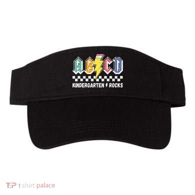 Abcd Kindergarten Rocks Pencil Lightning Teachers Rock Visor